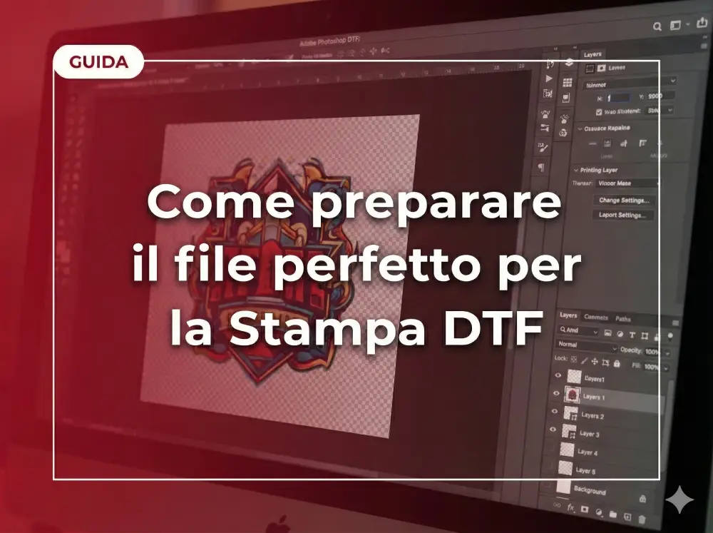 Come preparare il file perfetto per la Stampa DTF