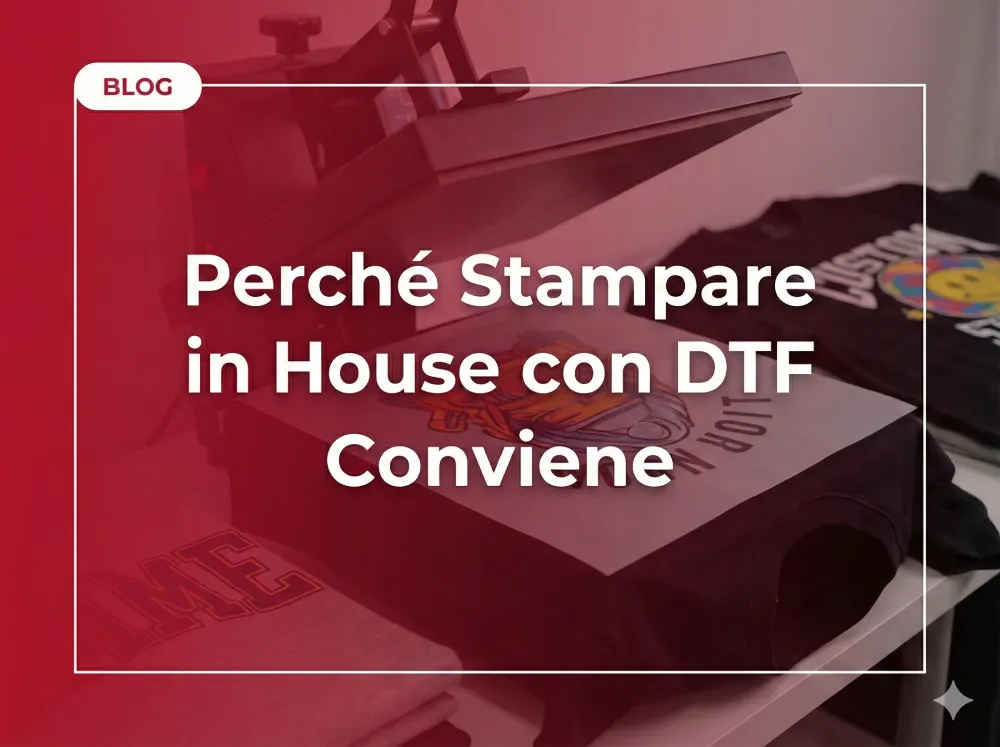 Perché conviene la stampa DTF in-house